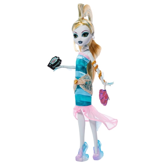 Monster High Dawn of the Dance Lagoona Blue Reproduction Doll with Photos and Invite Accessories