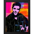 thumbnail image 2 of Stephen Chambers 19x24 Black Modern Wood Framed Wall Art Titled - Elvis 2, 2 of 6