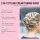 thumbnail image 3 of 3 in 1 Styling Cream with Taming Wand Strong Hold Anti Frizz Hair Cream for All Hair Types Men Women, 3 of 5