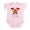 Petal Pink, variant on CafePress - My Nanny Loves Me! Infant Bodysuit - Baby Light Bodysuit, Size Newborn - 24 Months