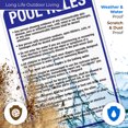 thumbnail image 4 of New Jersey Pool Rules Sign, Complies With State Of New Jersey Pool Safety Code, 24x36 Corrugated Plastic, 4 of 7
