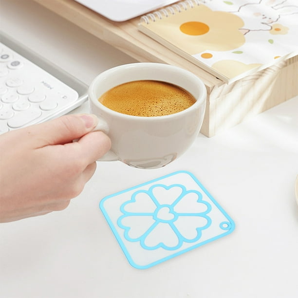 Home Dining Table Mat Heat-resistance Heat-resistance Non Slipping Mat Dining Mat Cup Mat Easy To Clean Easy To Store Mat