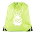 thumbnail image 1 of Easter Basket Bags, Bulk Drawstring Backpacks, Party Favor Goody Bags for Easter, 1 of 2