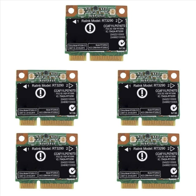 5X 150Mbps 2.4Ghz RT3290 802.11B / G / N Wireless Wlan WIFI + Bluetooth BT 3.0 Half Mini PCI-e Card para CQ58 M6 4445S DV4