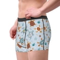 thumbnail image 2 of Balery Sea Turtle Calzoncillos bóxer para hombre, ropa interior de algodón suave y transpirable con cinturilla de nailon-X-Large, 2 of 5