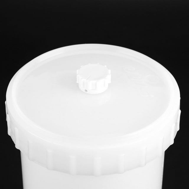 AMONIDA Paint Pot, White Plastic Cup, For Spray Painting Tool Paint Home Use