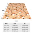 thumbnail image 3 of Fuzoiu Funny Sushi Print Ultra-Soft Micro Fleece Blanket,All Seasons Flannel Throw, Lightweight Blanket for Bed, Sofa, Couch, Movie Night, Camping, and Travel-50"x40", 3 of 7
