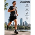thumbnail image 5 of ARWSER Men's 15 Pairs Ankle Socks Breathable Casual Athletic Socks, Multi-Purpose Low Cut Daily Sports Wear Socks for Men, 5 of 7