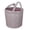 Pink, variant on Floral Fabric Foldable Laundry Hamper with Handles Clothes Storage Bucket Large Capacity Collapsible for Nursery Bedroom Laundrys Room (Blue)