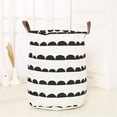 thumbnail image 1 of Panier de Rangement Pliable en Toile pour Lessive, Vêtements et Jouets, 1 of 6