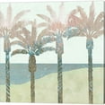 thumbnail image 3 of Great Art Now Retro Palms by Flora Kouta 3 Piece Canvas Art Set Each 14"W x 14"H, 3 of 4