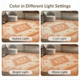 thumbnail image 7 of ODIKA Southwestern Star Medallion Door Vintage Stepped Border Design for Playroom, Bedroom, Reading Nook, Pet Friendly & Kids Safe Play, 7 of 7