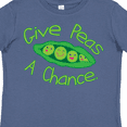 thumbnail image 4 of Inktastic Give Peas a Chance. Boys or Girls Toddler T-Shirt, 4 of 5
