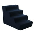 thumbnail image 1 of tamizeot Dog Stairs Ladder Cat Ramp Pet Multipurpose Steps Stairs for Small Dogs Cats L 3 Step Balck Dark BLue 4 Step, 1 of 6