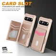 thumbnail image 4 of Allytechgroup Wallet Case for Google Pixel 9A with Credit Card Slot, Slim Fit PU Leather RFID Blocking Stand Phone Case Shockproof Protective Back Cover for Google Pixel 9A Women Men, Rosegold, 4 of 7