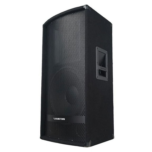 Sound Town 15" 700W 2-Way Full-range Passive DJ PA Pro Audio Speaker with Compression Driver for Live Sound, Karaoke, Bar, Church (METIS-115)