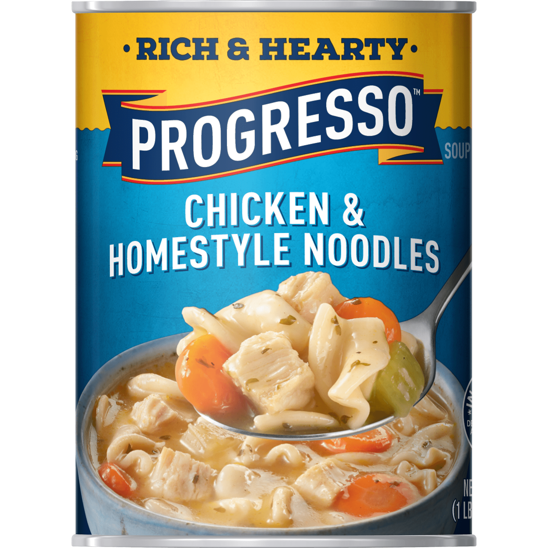 4 Pack Progresso Hearty Chicken Homestyle Noodles Soup 19 Oz Walmart Com Walmart Com