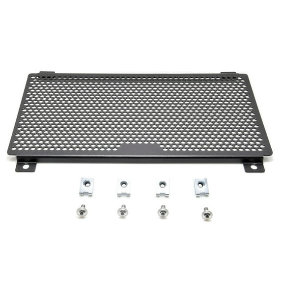 Radiator Protector Motorcycle Parts Alloy Radiator Protection Grill Cover Compatible for Kawasaki Ninja 300 400 Z400 18-21