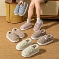 thumbnail image 4 of KANG Lined Indoor Outdoor Slippers With Heel Cover Winter Warm Sole For And, 4 of 4