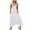 White, variant on Tuphregyow Women's Sleeveless Cotton Dungarees Jumpsuit Loose Fit Long Playsuit Trousers for Casual, Relaxed, and Elegant Leisure Fashion Blue XXXL