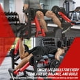 thumbnail image 2 of YODOLLA Unilateral & Bilateral Leg Extension & Curl Machine, Convertible Seated & Lying Lower Body Workout Bench, Home Gym Quad & Hamstring Leg Strength Training Equipment, 2 of 8