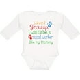 thumbnail image 3 of Inktastic Social Worker Like Mommy Boys or Girls Long Sleeve Baby Bodysuit, 3 of 5