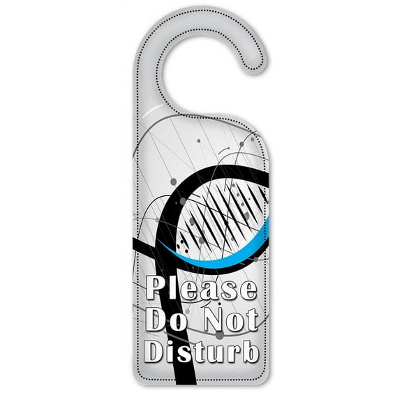 Do Not Disturb Door Knob Hanger Sign - DNA