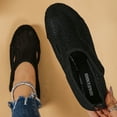 thumbnail image 6 of Women's Ballet Flats Versatile for Work to Weekend Style Women's Casual Shoes On Design Comfortable Flat Shoes With Hook And Loop Closure For Everyday Wear, 6 of 9