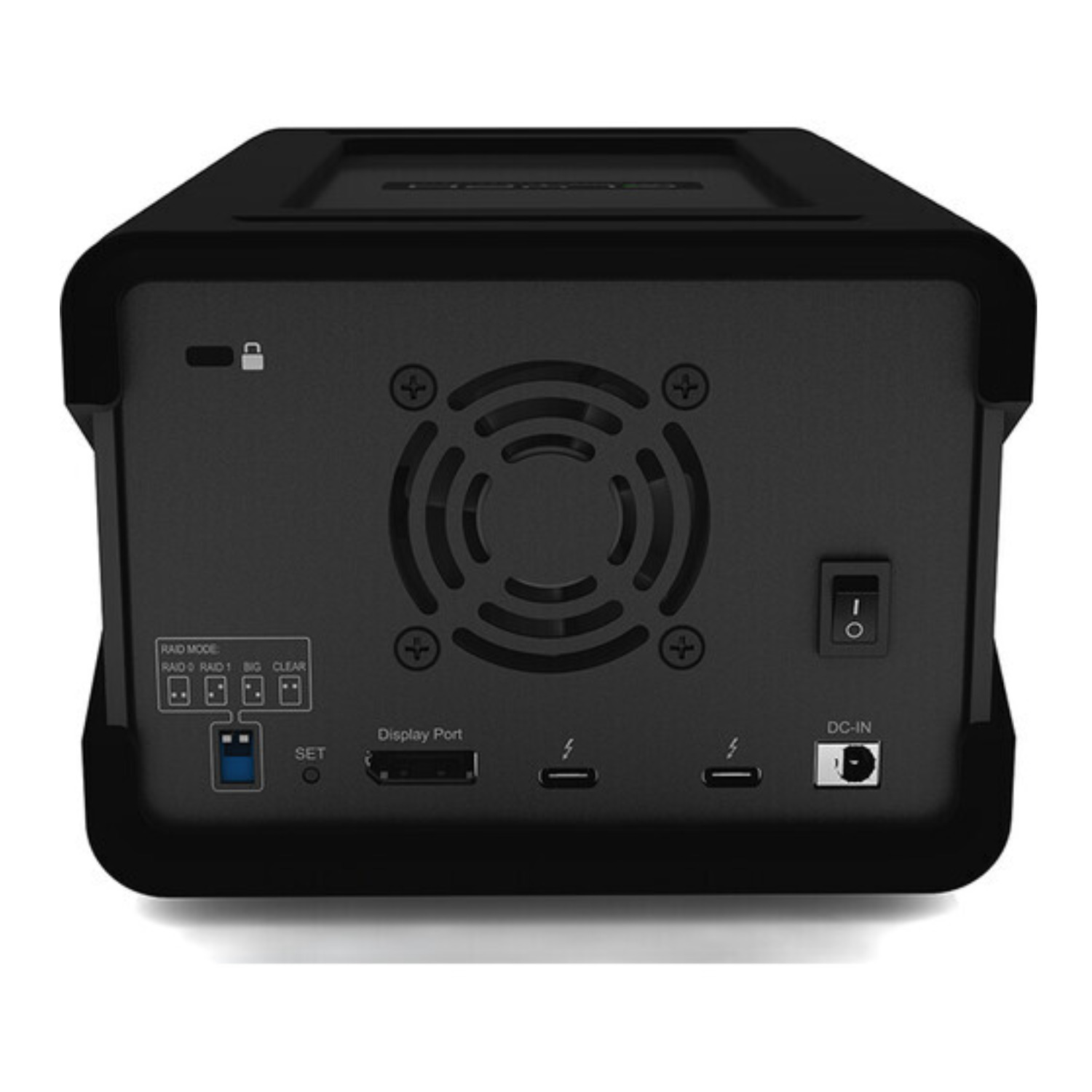 Glyph Blackbox PRO RAID 8TB Enterprise-Class External Drive with Thunderbolt 3 Hub (Black)