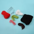 thumbnail image 1 of DIY Handcraft Needle Felting Starter Kit Animal Doll Shape Craft with Complete Material Bag, Easy to Assemble and Operate, Suitable for Children and Adults, 1 of 7