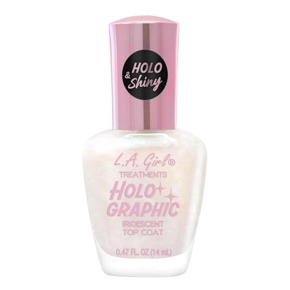 Iridescent Holographic Top Coat by L.A. Girl Cosmetics