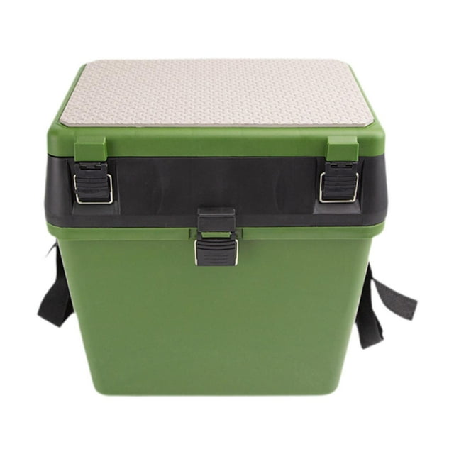 Taburete de asiento de asiento de almacenamiento de caja de pesca múltiples