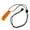 Orange, variant on Survival Whistle Extra-Loud Convenient Using Sling Rope ABS Double Pipe Emergency Whistle for Camping