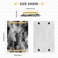 thumbnail image 3 of Iauyy Modern Square Bathroom Tray with Handles - Acrylic & Aluminum Alloy Vanity Countertop Organizer ，Punk Effect, 3 of 7