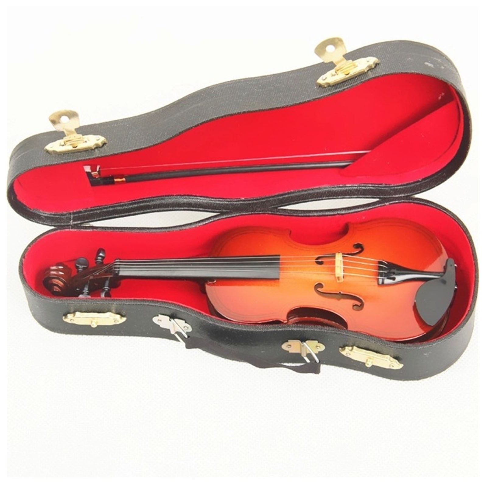 100Fens Mini Musical Instrument Violin Model Ornaments Musical Instrument Model Music Training School Teacher Graduation Gift