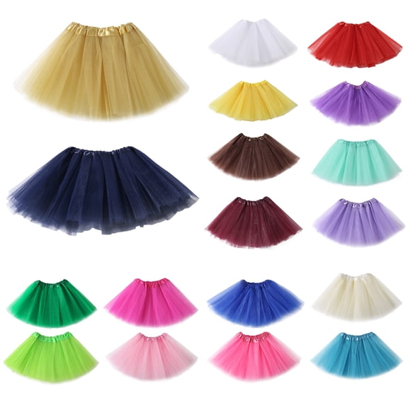 Tutus for Women 80S Princess Dance Skirts 3 Layered Girls Teens Short Skirt Running Skirts Rave Costume Party Accessories Blue