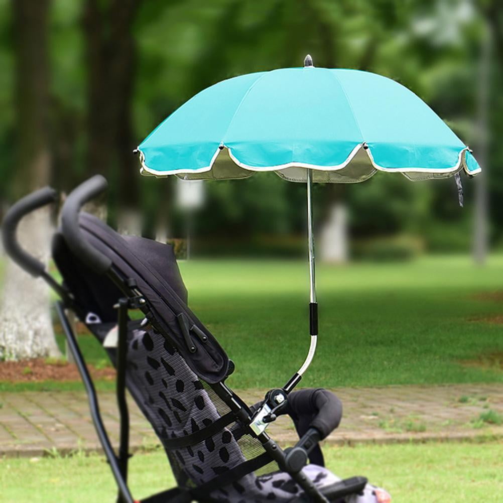Stroller Umbrella ClipOn Stroller Umbrella Sun Shade Baby Stroller Umbrella for Beach Chairs
