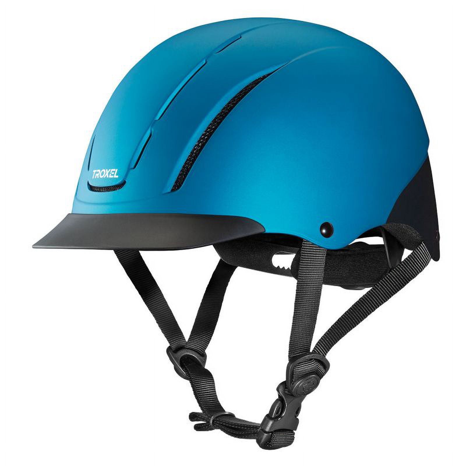 Troxel Spirit Low Profile Western Riding Helmet - Safety & Style Teal Duratec / XSmall