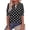 Dot Black White, variant on BTFBM Summer Blouses for Women Dressy Casual Fashion Spring Tops Floral Boho V Neck Puff Short Sleeve Top Shirts