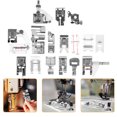 thumbnail image 3 of 16Pcs Sturdy Sewing Feet Household Pressers Feet Metal Darning Presser Foot, 3 of 9