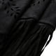 thumbnail image 5 of Chal de invierno para mujer, color liso, de gamuza, con flecos, bufanda chal para mujer, 5 of 7
