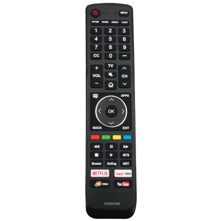 Infared Remote Control EN3K39S Replace for Sharp TV LC-65Q8000U LC-55Q8000U LC-43Q7500U LC-50N7002U LC-Q7030U LC-55P7000U LC-55Q7020U