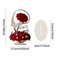 thumbnail image 3 of CY5O5ee Mother'S Day Tabletop Decoration Love You Mothers Day Gifts Presents From Daughter Son Christmas Birthday Gifts Desk Signs for Home Bedroom Room Shelf Table Decor (Roses), 3 of 8