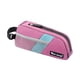 thumbnail image 2 of Bolsa para tubo superior de bicicleta, ligera, pequeña, para bicicleta de carretera, montaña, con correas ajustables y bolsillos laterales de malla. Rosa, 2 of 8