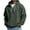 1-Army Green, variant on Eryao Oversized Hooded Sweatshirt Men Waffle Long Sleeve Pullover Hoodies Soft lIGHTWEIGHT Athletic Drawstring Hoodie with Pocket,Brown,XL