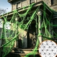 thumbnail image 4 of Tuvgenk Stretchable Spider Web Decoration 78x39 Inch Cotton Mesh with 20 Spiders for Halloween Indoor Outdoor Party Scene Display, 4 of 6