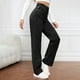 thumbnail image 4 of WILLBEST Jeans Mujer Pantalones Vaqueros Desgastados y Rotos de Moda para Mujer, Cintura Alta, Holgados, Cómodos, Elásticos, Con Bolsillo Con Botón, Estilo Casual 940 Chica, 4 of 7