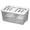 2 compartments, variant on Baoblaze Chilled Condiment Server with Containers for Hot Dog Station Parties Taco Bars 3 compartments