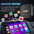 thumbnail image 2 of ZHNN CarPlay AI Multimedia Video Box for OEM Wired CarPlay Vehicles Built-in Android 9 System and GPS, 2 of 7