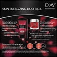 thumbnail image 4 of Olay Regenerist Micro Sculpting Cream Moisturizer 1.7oz jar and Detoxifiying Pore Scrub Cleanser 6.5oz tube Duo Pack, 4 of 8
